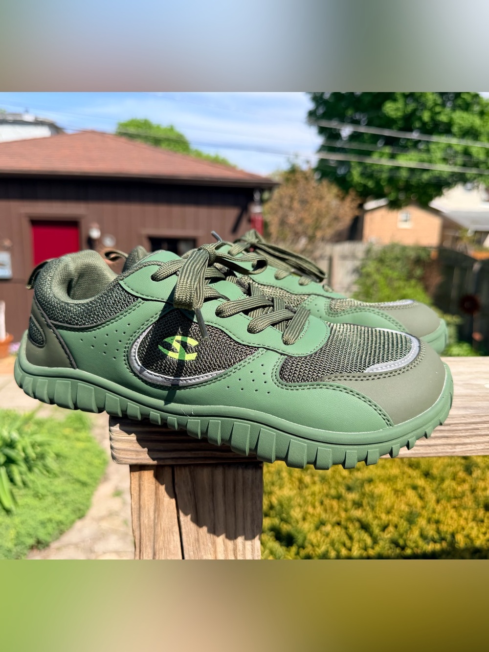 Hobibear green shoes size 42 super clean well made wide ! - Picture 3 of 16